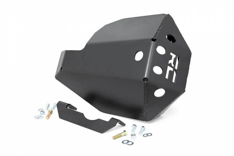 Load image into Gallery viewer, Rough Country | 2018-2023 Jeep Wrangler JL Rubicon / Wrangler 4XE 4WD M220 Differential Skid Plate | 10628