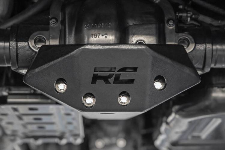 Load image into Gallery viewer, Rough Country | 2018-2023 Jeep Wrangler JL Rubicon / Wrangler 4XE 4WD M220 Differential Skid Plate | 10628