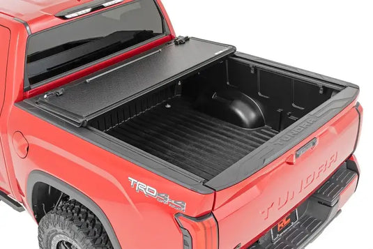 Rough Country | 2022-2025 Toyota Tundra 5.5 FT Hard Low Profile Bed Cover