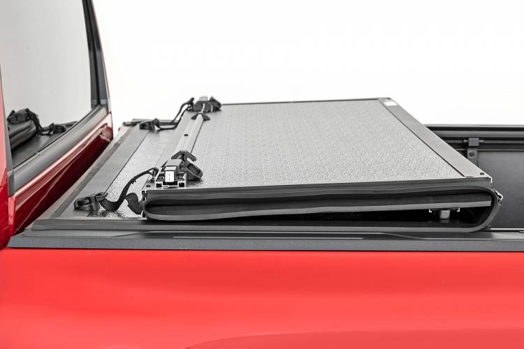 Load image into Gallery viewer, Rough Country | 2022-2025 Toyota Tundra 5.5 FT Hard Low Profile Bed Cover