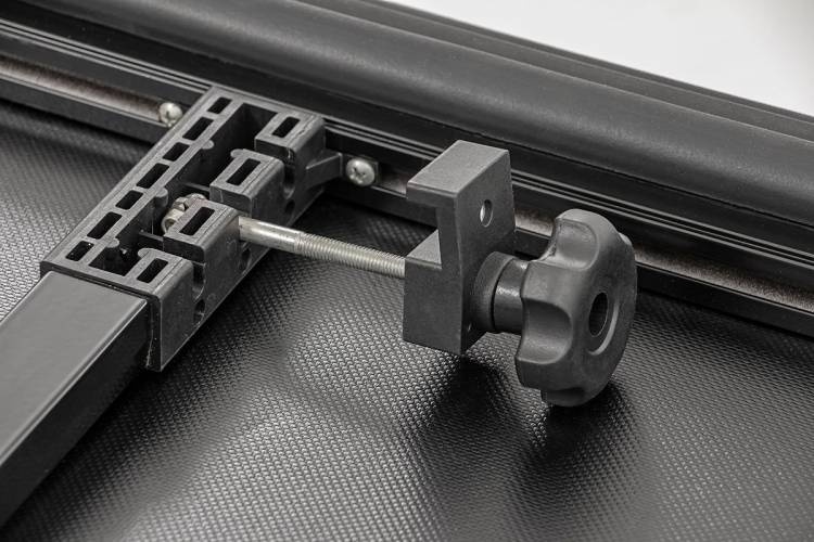 Load image into Gallery viewer, Rough Country | 2015-2024 GM Colorado / Canyon Soft Tri-Fold Bed Cover - 5' Bed