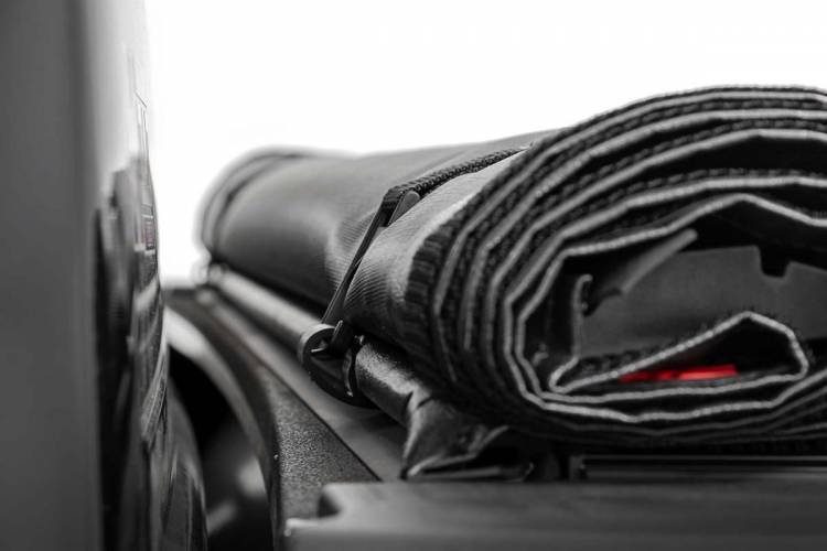 Load image into Gallery viewer, Rough Country | Dodge Ram 1500 / 2500 6 Foot 4 Inch Soft Roll Up Bed Cover