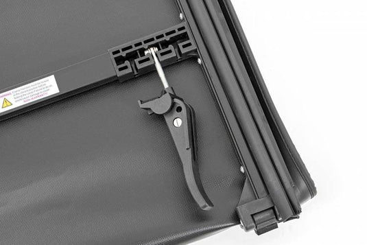 Rough Country | 2016-2023 Toyota Tacoma 5' Bed With Cargo Management Soft Tri-Fold Bed Cover