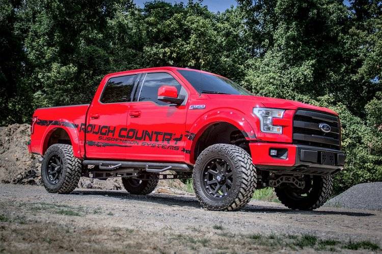 Load image into Gallery viewer, Rough Country | 2015-2020 Ford F150 4WD Traction Bar Kit