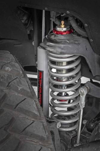 Load image into Gallery viewer, Rough Country | Jeep Gladiator JT / Wrangler JK / JL Unlimited Hydraulic Travel Bump Stop Pair