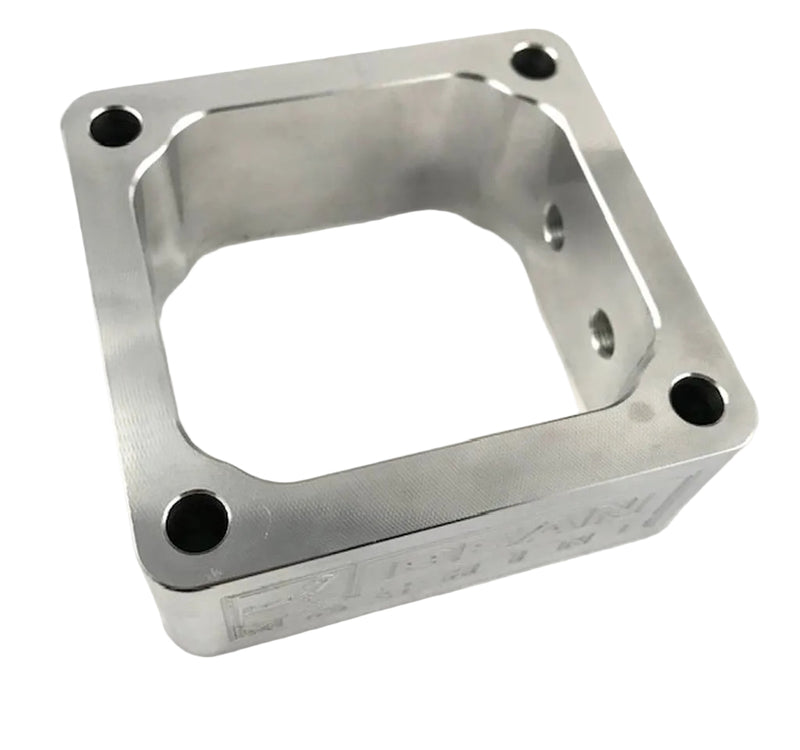 Load image into Gallery viewer, Beans Diesel | 1998.5-2007 Dodge Ram 5.9L Cummins Grid Heater Delete Block - Black Anodized