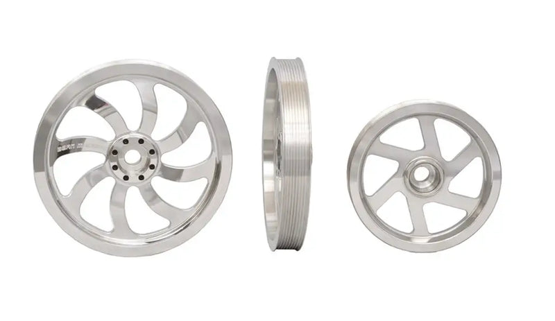 Load image into Gallery viewer, Beans Diesel | KIT - Cummins Triple CP3 Kit Includes 10 Inch Pulleys, Idler Pulley, and Belt (No Pumps)