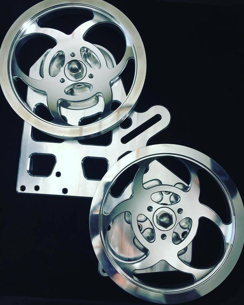 Load image into Gallery viewer, Beans Diesel | KIT - Cummins Triple CP3 Kit Includes 10 Inch Pulleys, Idler Pulley, and Belt (No Pumps)