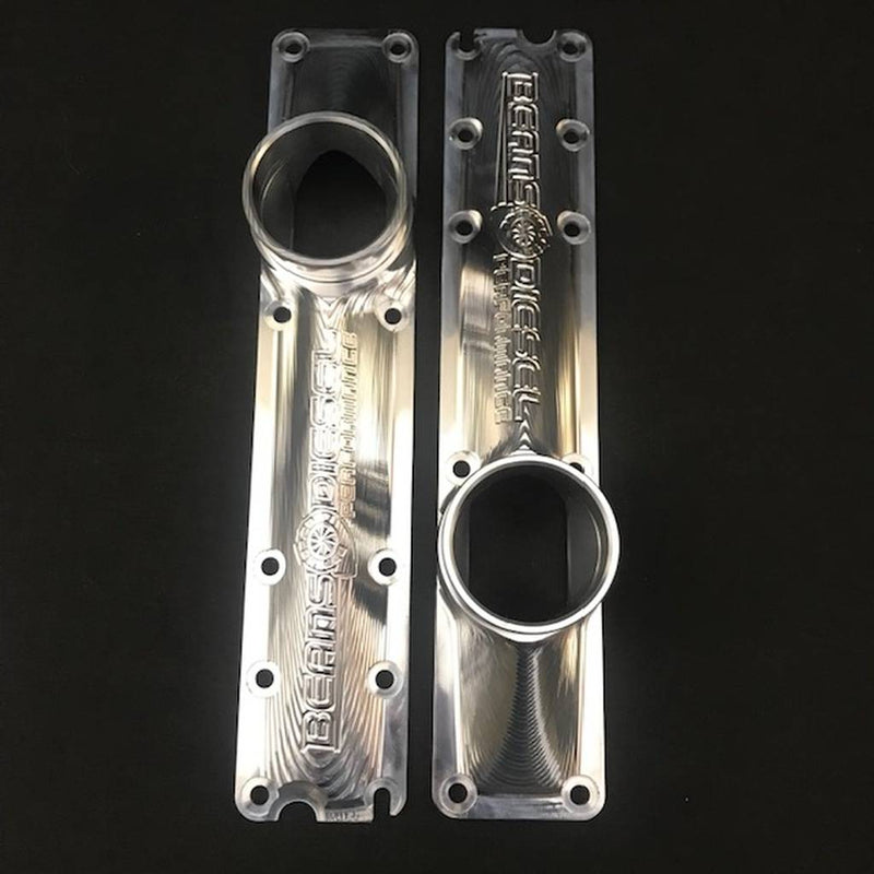 Load image into Gallery viewer, Beans Diesel | 1994-2003 Ford 7.3L Power Stroke Billet Intake Plenums - 8 & 10 Hole