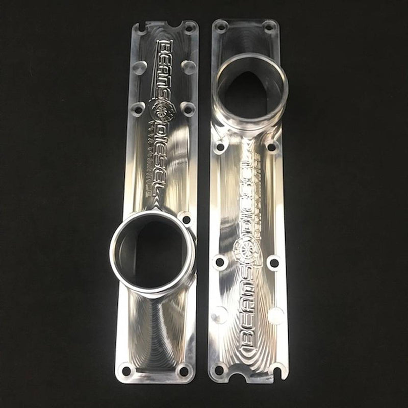 Load image into Gallery viewer, Beans Diesel | 1994-2003 Ford 7.3L Power Stroke Billet Intake Plenums - 8 & 10 Hole