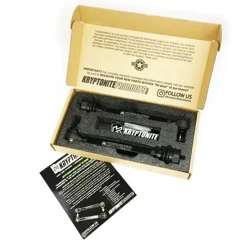 Kryptonite | 2001-2010 GM 2500 / 3500 HD & Hummer H2 Death Grip Tie Rods