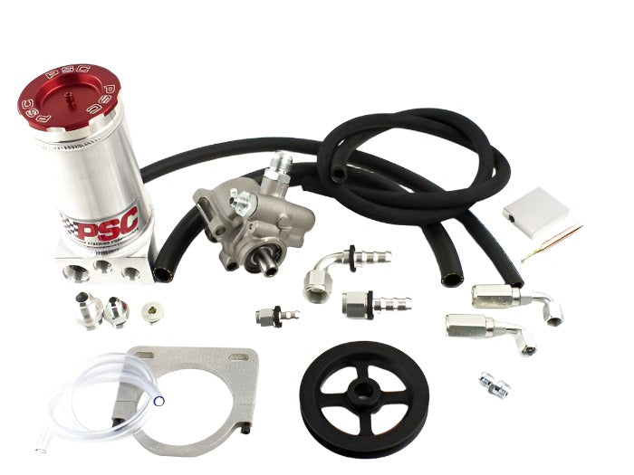 PSC Toyota 22RE Power Steering Pump & Remote Reservoir Kit DDP Motorsports