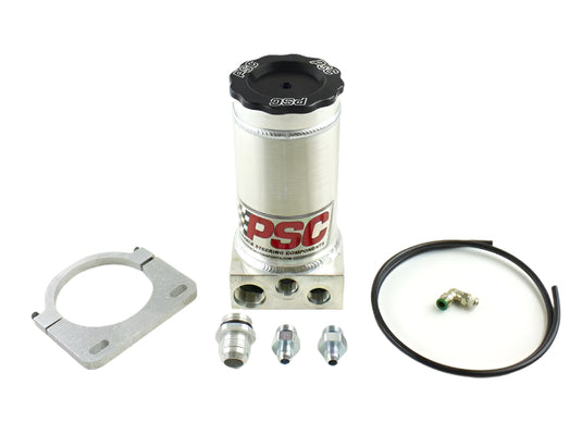 PSC | XR Series Extra Capacity 8.75 Inch Tall Remote Reservoir (Off Road Applications)