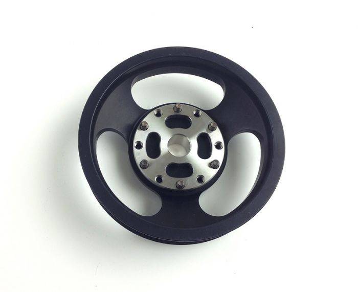 Load image into Gallery viewer, PSC | 6.0 Inch Two Piece Power Steering Pump Pulley (Serpentine) | PP2444A