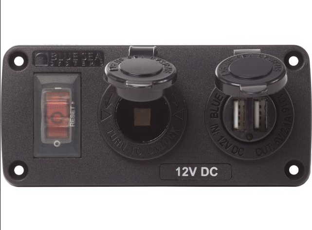 Load image into Gallery viewer, Genesis Offroad | Two Socket Accessory Panel