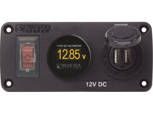 Genesis Offroad | Two Socket Accessory Panel