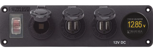 Genesis Offroad | Four Socket Accessory Panel