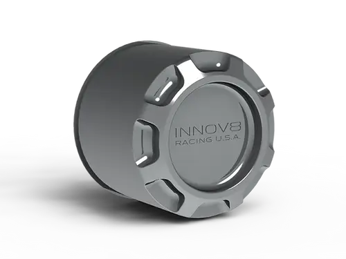 Innov8 Racing | Billet Center Cap For 5.125 Inch Bore 8 Lug Wheels - 3.6 Inch Deep