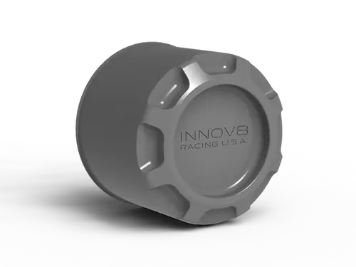 Load image into Gallery viewer, Innov8 Racing | Billet Center Cap For 5.125 Inch Bore 8 Lug Wheels - 3.6 Inch Deep