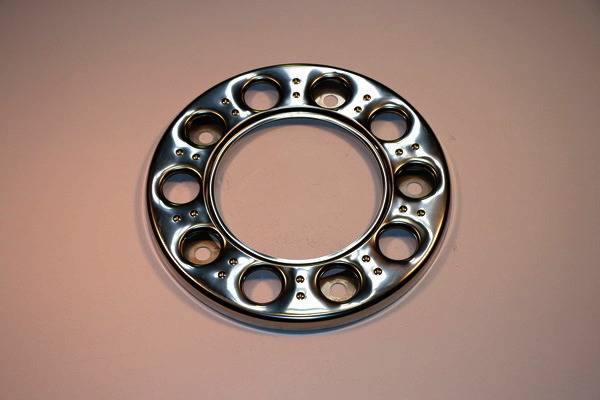 Load image into Gallery viewer, Centramatic | 22.5 Inch 10 Bolt Holes 335MM Bolt Circle (Set Of 2) View Style Of Lug Nuts | 600691