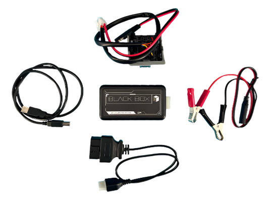 Calibrated Power | 2020-2021 Ford 6.7 Ford Power Stroke Switch On The Fly And TCM Tuning - Black Box Tuner