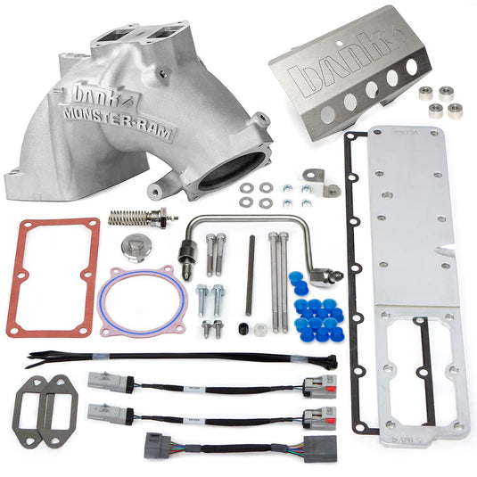 Banks Power | 2013-2018 Dodge Ram 6.7L Cummins Monster-Ram Intake System Gen-2 With Fuel Line - Natural With Heater System
