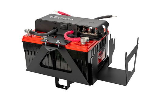 Genesis Offroad | 2007-2018 Jeep Wrangler JK Dual Battery Kit - Gen 3