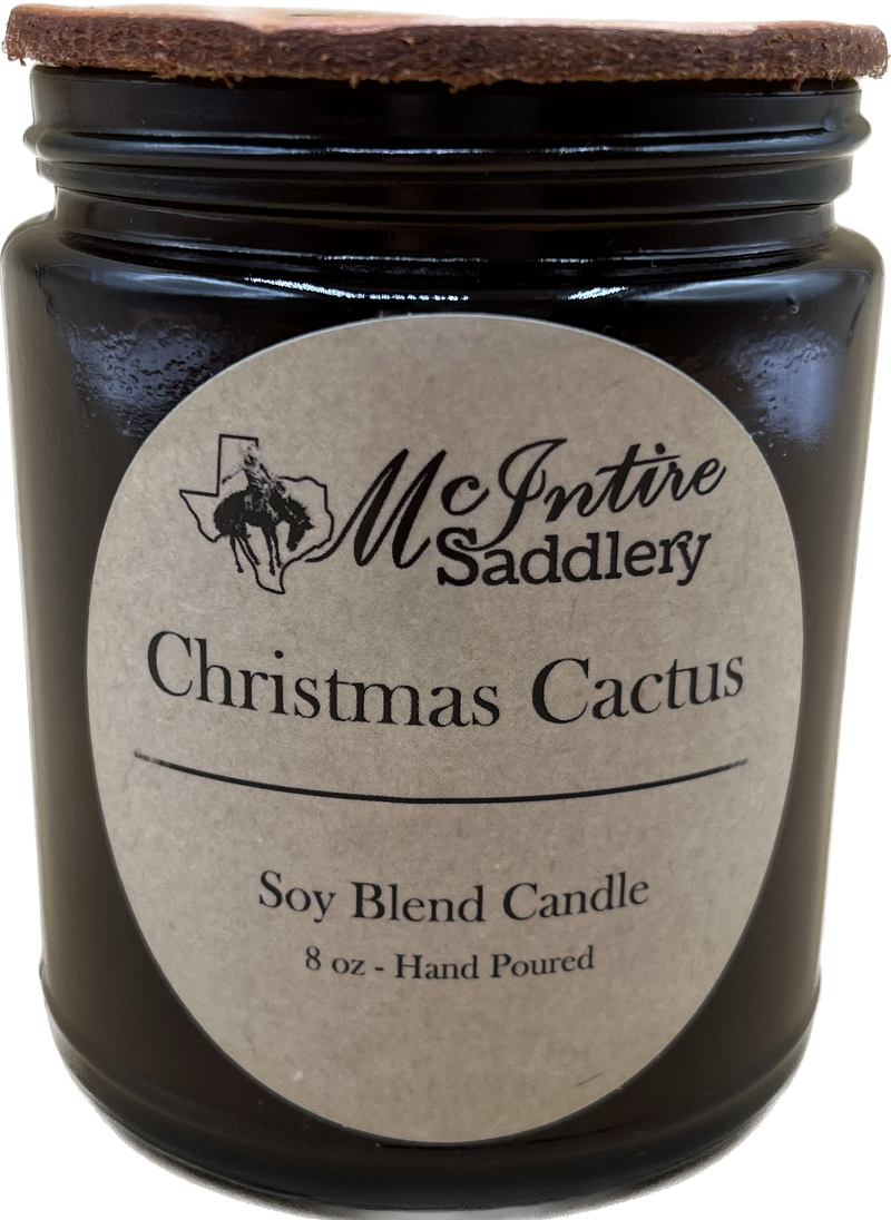 Load image into Gallery viewer, McIntire Saddlery - Candle - Christmas Cactus