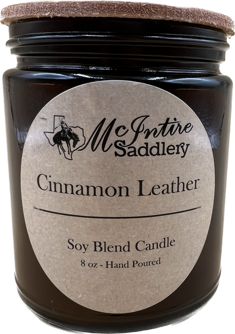 Load image into Gallery viewer, McIntire Saddlery - Candle - Cinnamon Leather
