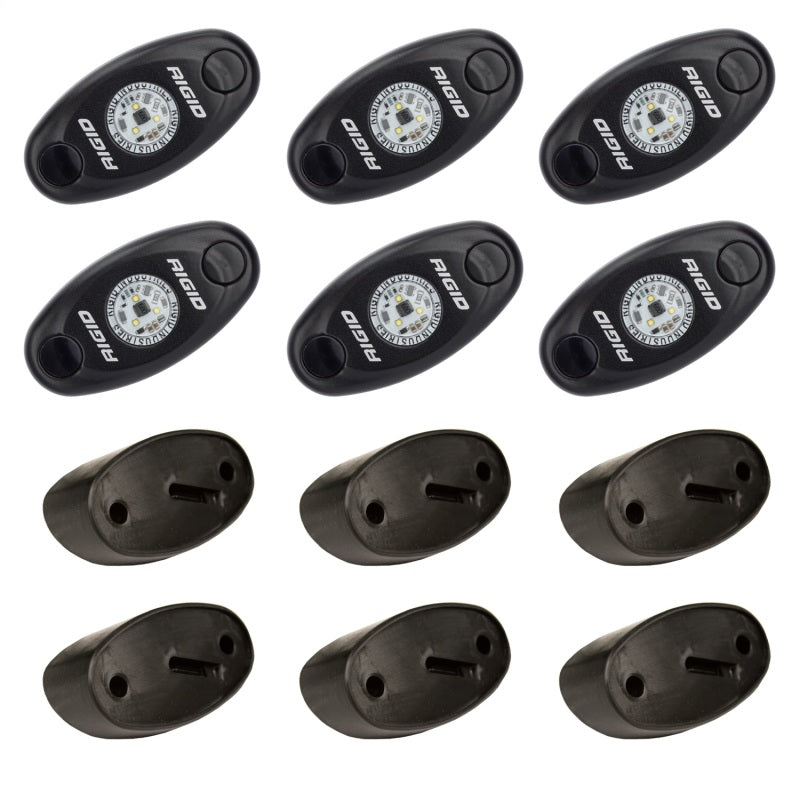 Load image into Gallery viewer, Rigid Industries | Rock Light Kit- Red (6 lights)