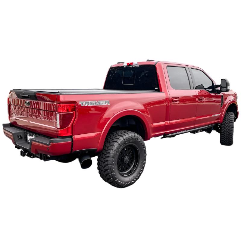 Load image into Gallery viewer, Banks Power | 2017-2024 Ford 6.7L Power Stroke 5 Inch Monster Single Exit Exhaust System With Black Tip