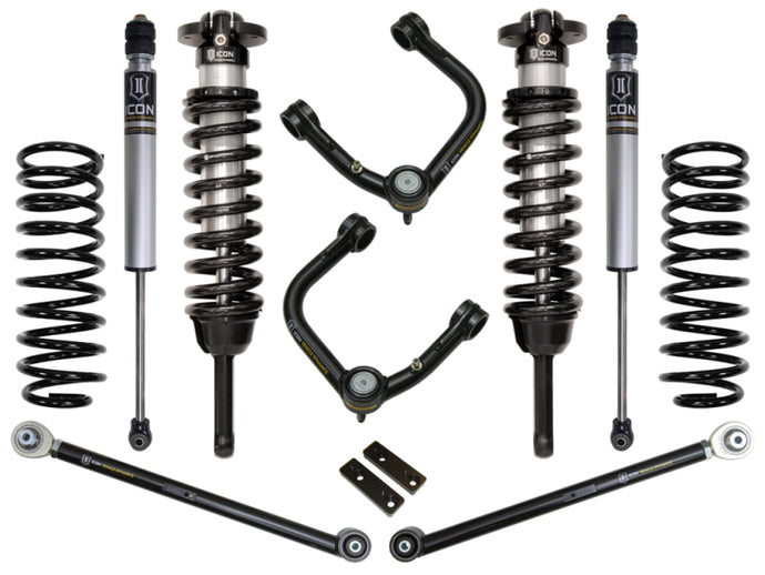 ICON | 2010-2014 Toyota FJ Cruiser / 2010+ 4Runner Stage 3 Suspension System With Tubular UCA | 0-3.5 Inch