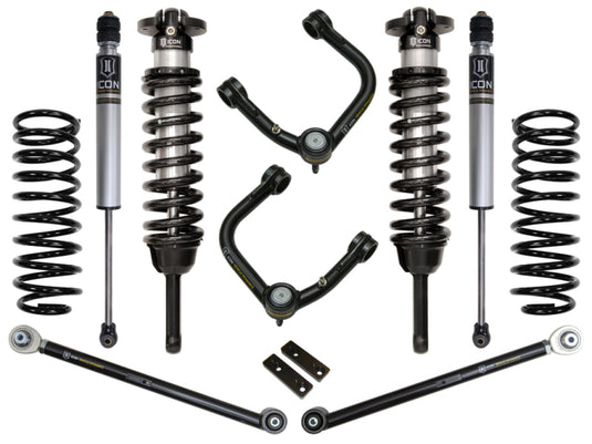 ICON | 2010-2014 Toyota FJ Cruiser / 2010+ 4Runner Stage 3 Suspension System With Tubular UCA | 0-3.5 Inch
