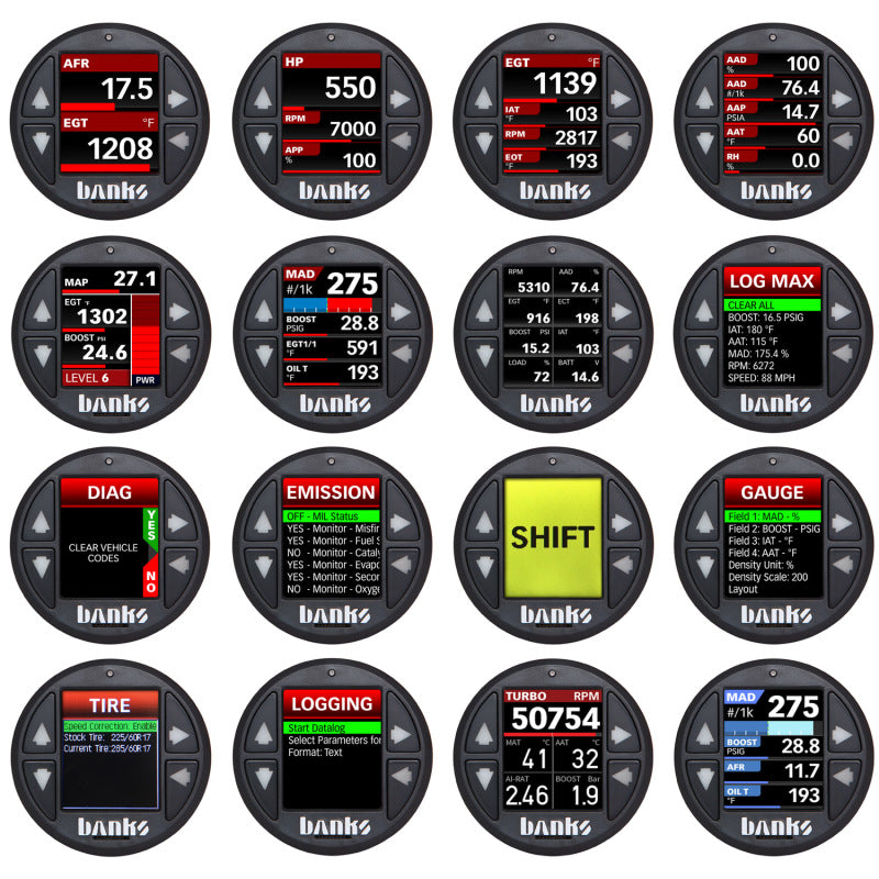 Load image into Gallery viewer, Banks Power | 2008+ OBDll Can Bus Vehicles iDash 1.8 SuperGauge - Universal