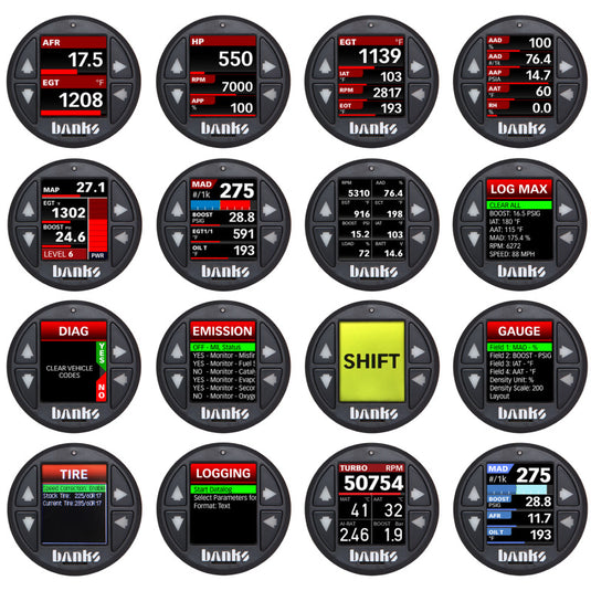 Banks Power | 2008+ OBDll Can Bus Vehicles iDash 1.8 SuperGauge - Universal