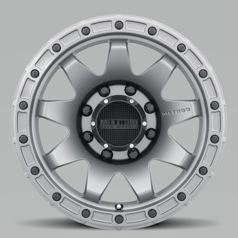 Load image into Gallery viewer, Method | MR317 20x9 +18mm Offset 8x6.5 130.81mm CB Matte Titanium Wheel