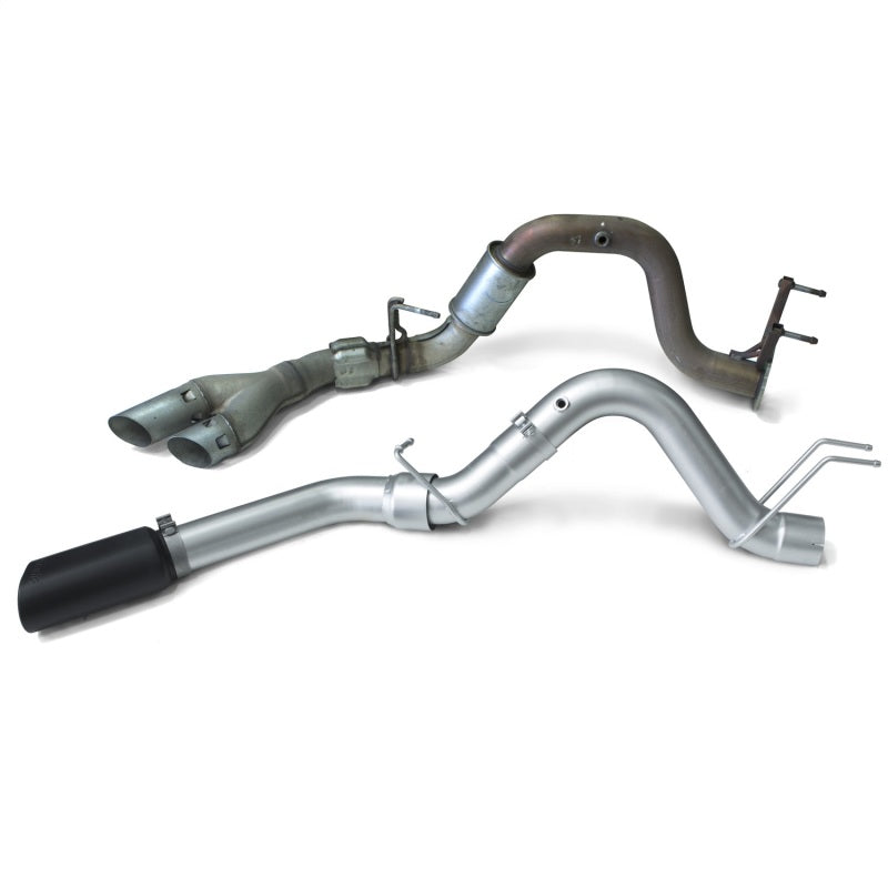 Load image into Gallery viewer, Banks Power | 2017-2019 Ford 6.7L F250-350-450 4in Monster Exhaust System - Single Exit With Black Tip