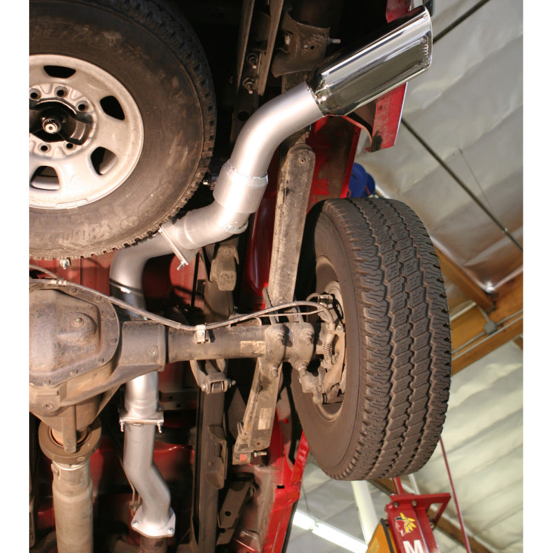 Load image into Gallery viewer, Banks Power | 2007.5-2010 GM 6.6L Duramax ECSB-CCLB Monster Exhaust System - 4 Inch SS Single Exhaust With Chrome Tip *DISCONTINUED*