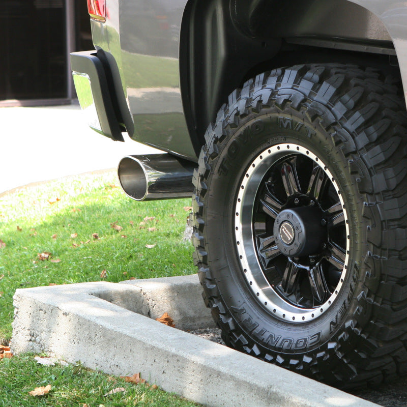 Load image into Gallery viewer, Banks Power | 2007.5-2010 GM 6.6L Duramax ECSB-CCLB Monster Exhaust System - 4 Inch SS Single Exhaust With Chrome Tip *DISCONTINUED*