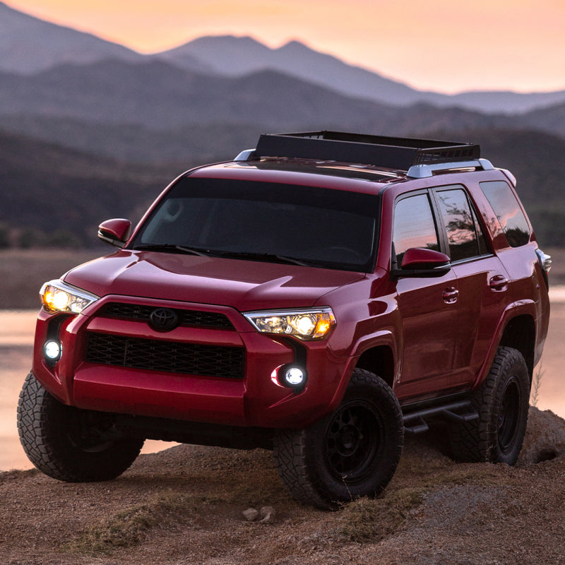 Load image into Gallery viewer, Rigid Industries | 2014+ Toyota 4Runner / 2014-2021 Tundra 360-Series 4 Inch LED SAE J583 Fog Light - Yellow (Pair)