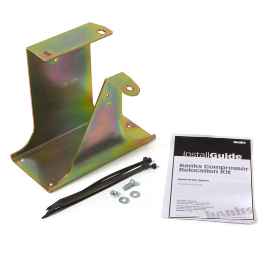 Banks Power | 2001-2004 GM 2500 / 3500 6.6L Duramax Exhaust Brake Compressor Relocation Kit