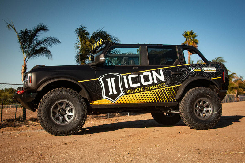 Load image into Gallery viewer, ICON 2021+ Ford Bronco Billet Rear Lower Adjustable Link Kit
