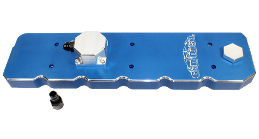 G&R Diesel | 2007.5-2022 Dodge Ram 6.7L Cummins Aluminum Valve Cover - Anodized Blue