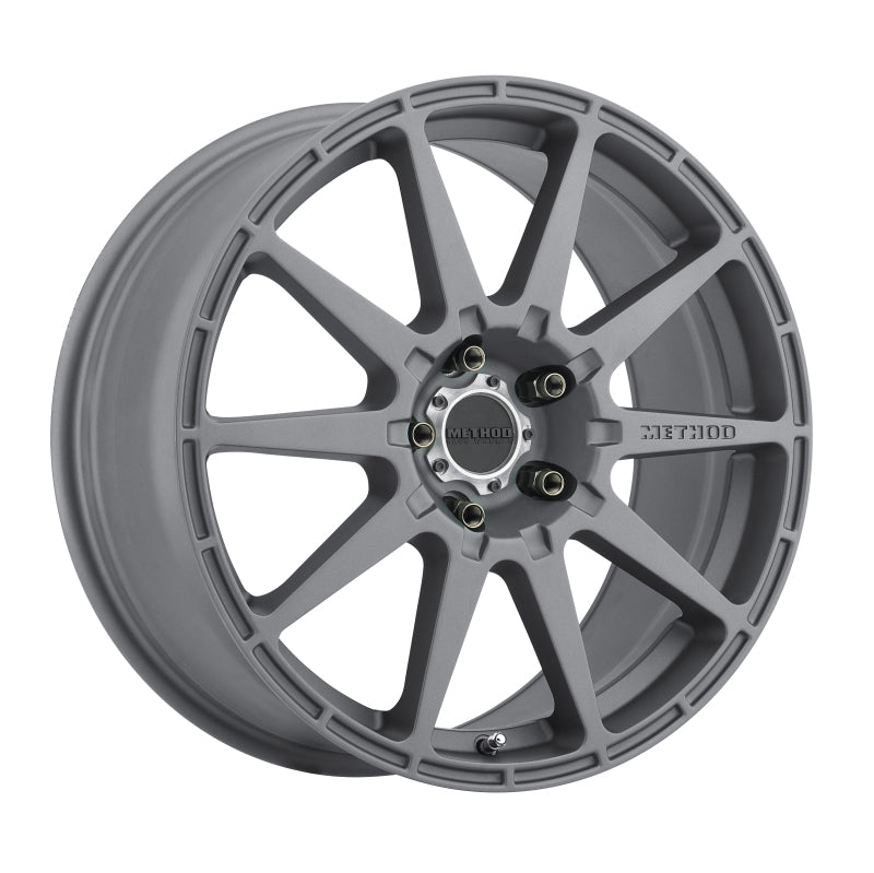 Load image into Gallery viewer, Method | MR501 RALLY 17x8 +42mm Offset 5x4.5 67.1mm CB Titanium Wheel