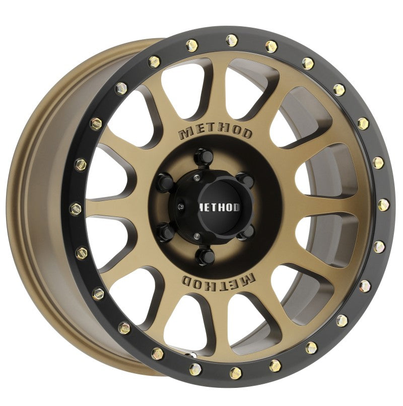 Load image into Gallery viewer, Method | MR305 NV 18x9 0mm Offset 6x5.5 108mm CB Method | Bronze/Black Street Loc Wheel