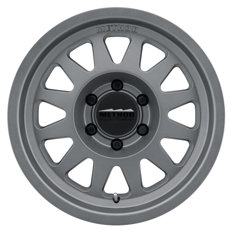Load image into Gallery viewer, Method | MR704 17x8.5 0mm Offset 5x150 110.5mm CB Matte Titanium Wheel