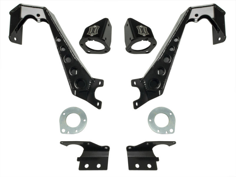 Load image into Gallery viewer, ICON 07-18 Jeep Wrangler JK 0-4in Front Coilover Conversion Kit