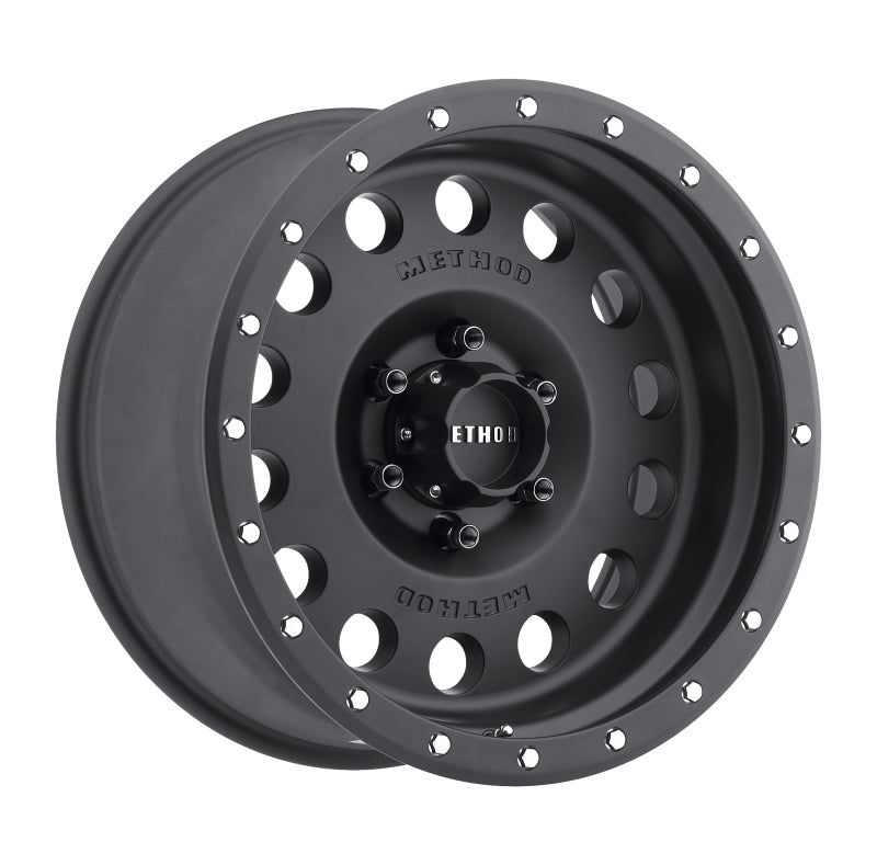 Load image into Gallery viewer, Method | MR307 Hole 17x8.5 0mm Offset 6x135 94mm CB Matte Black Wheel