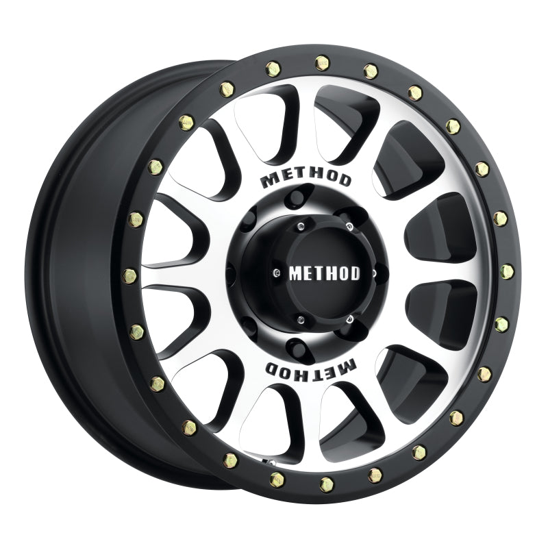 Load image into Gallery viewer, Method | MR305 NV 17x8.5 0mm Offset 8x6.5 130.81mm CB Machined/Black Street Loc Wheel