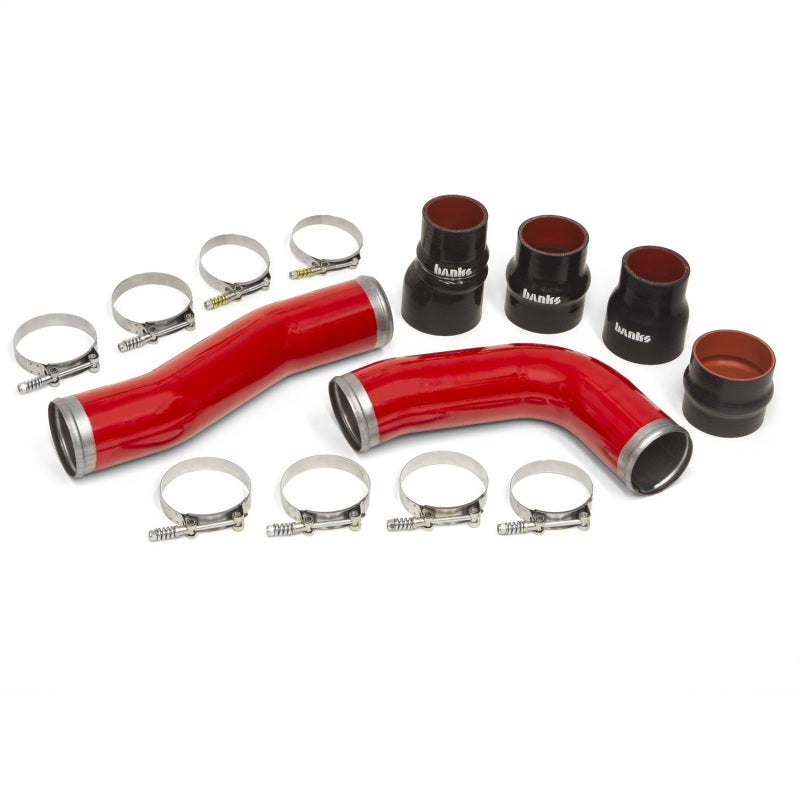 Load image into Gallery viewer, Banks Power | 2010-2012 Dodge Ram 6.7L Diesel OEM Replacement Cold Boost Tubes - Red